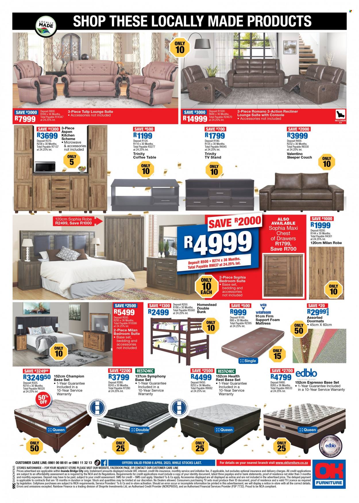 OK Furniture specials. Page 4