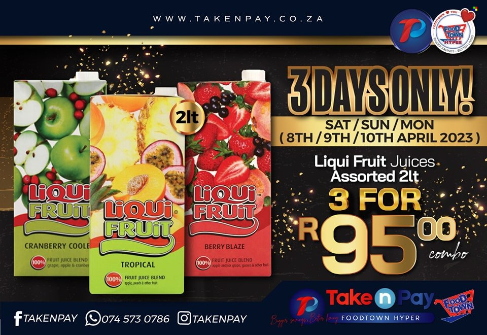 Take n Pay specials - 08/04/2023 - 10/04/2023. Page 1