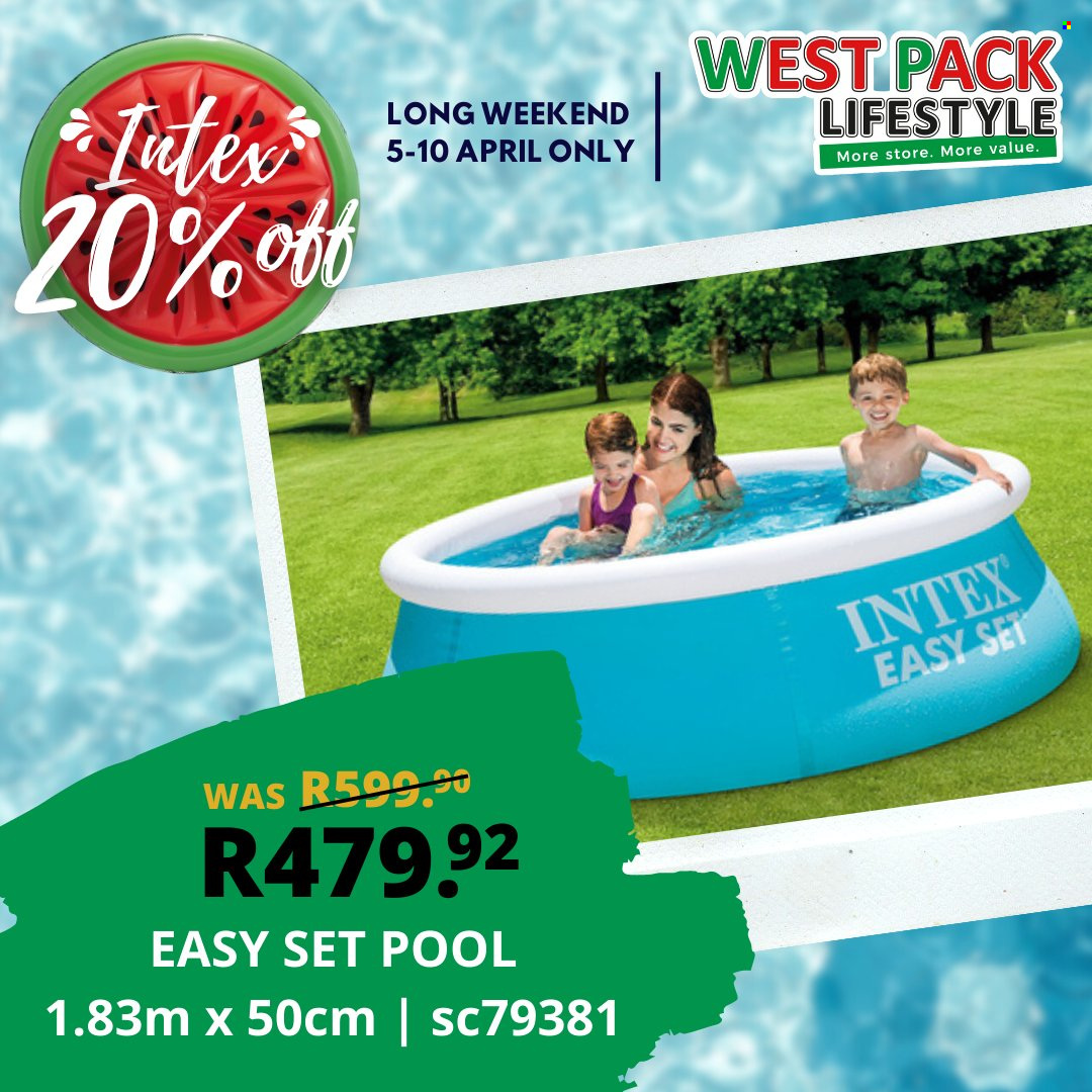 West Pack Lifestyle specials - 05/04/2023 - 10/04/2023. Page 1