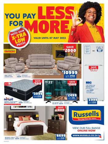 Russells catalogue  - 10/04/2023 - 07/05/2023.