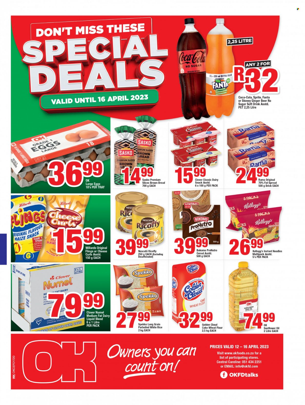 OK Foods specials - 12/04/2023 - 16/04/2023. Page 1
