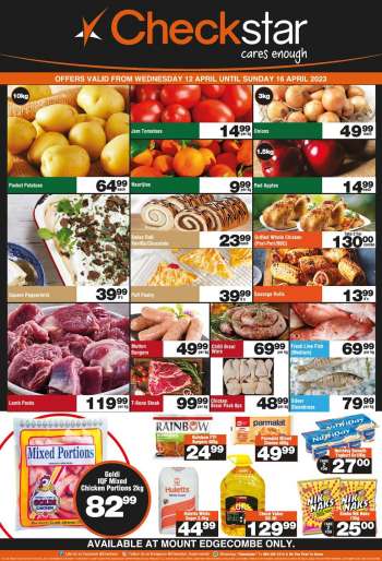 Checkstar catalogue  - 12/04/2023 - 16/04/2023.