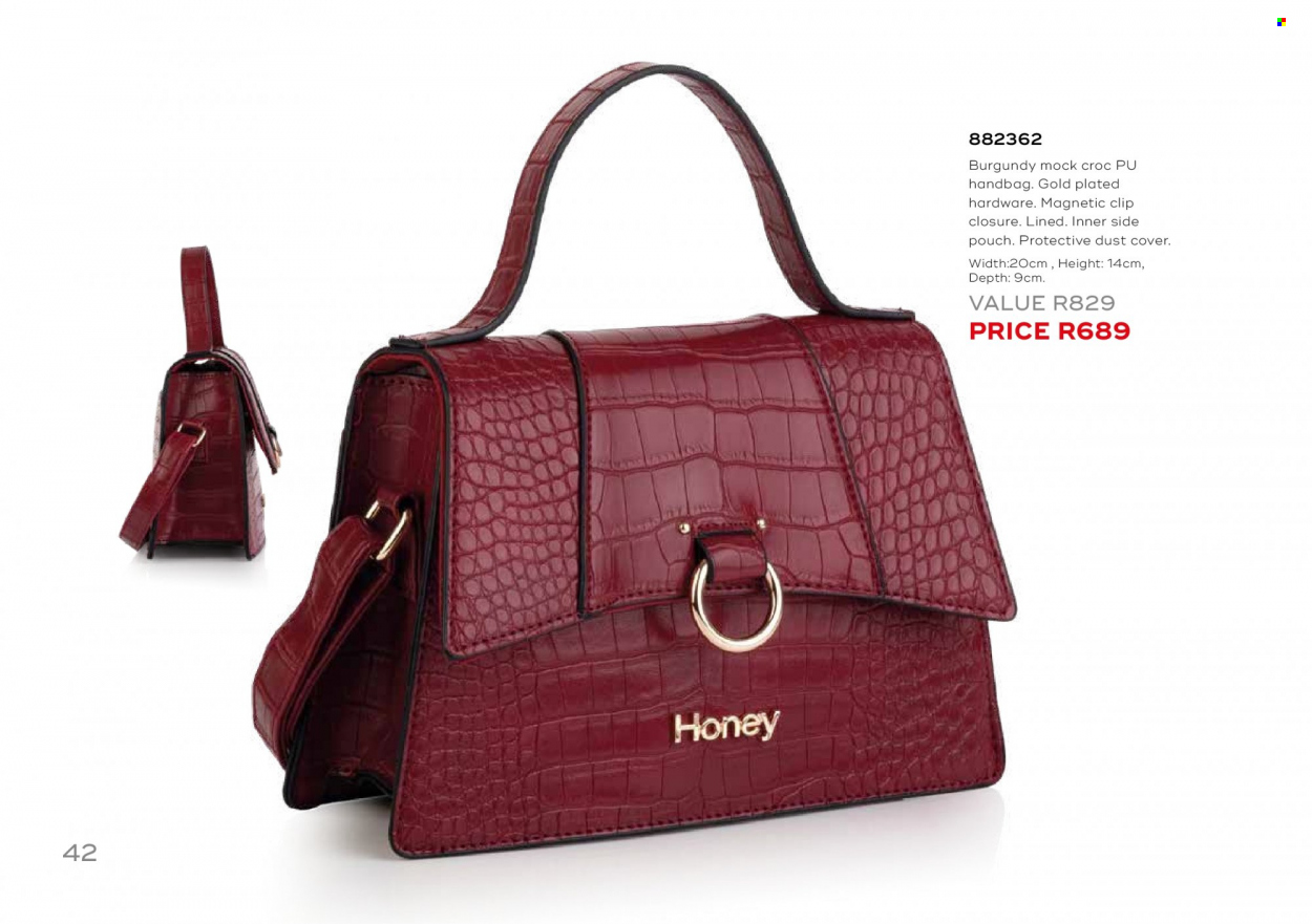 Honey specials. Page 44