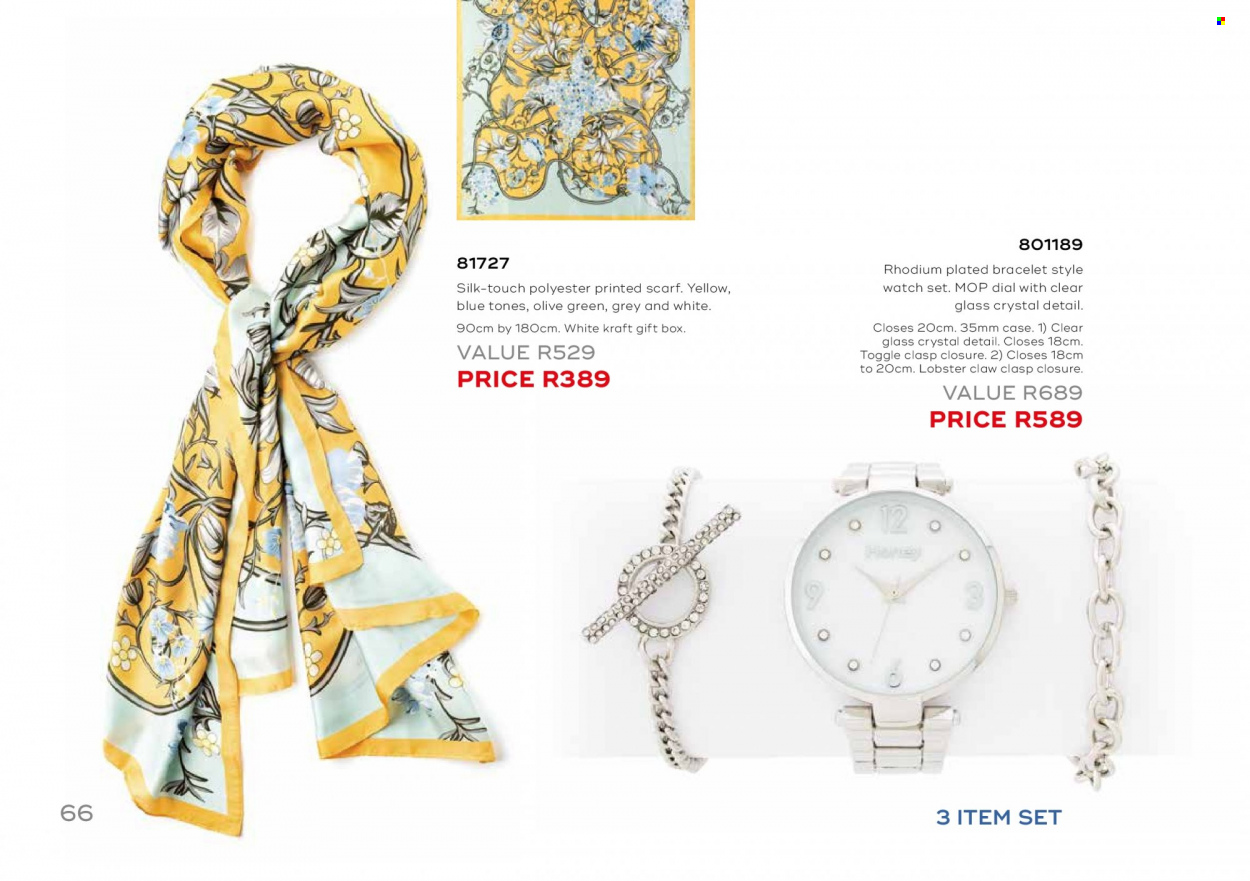 Honey specials. Page 68
