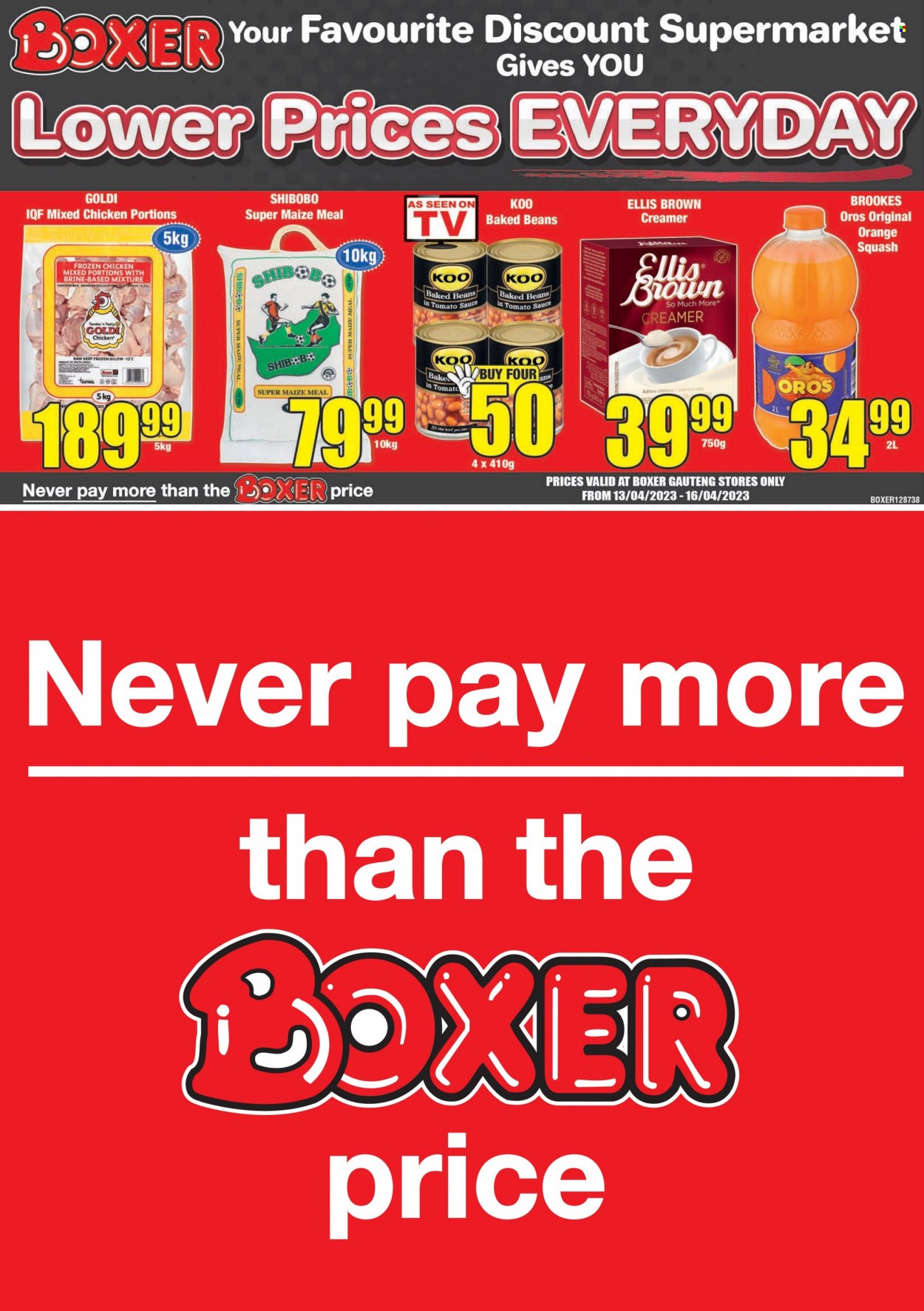 Boxer specials - 13/04/2023 - 16/04/2023. Page 1