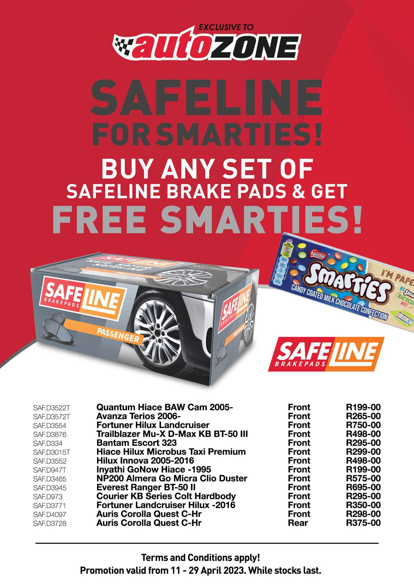 AutoZone specials - 11/04/2023 - 29/04/2023. Page 1