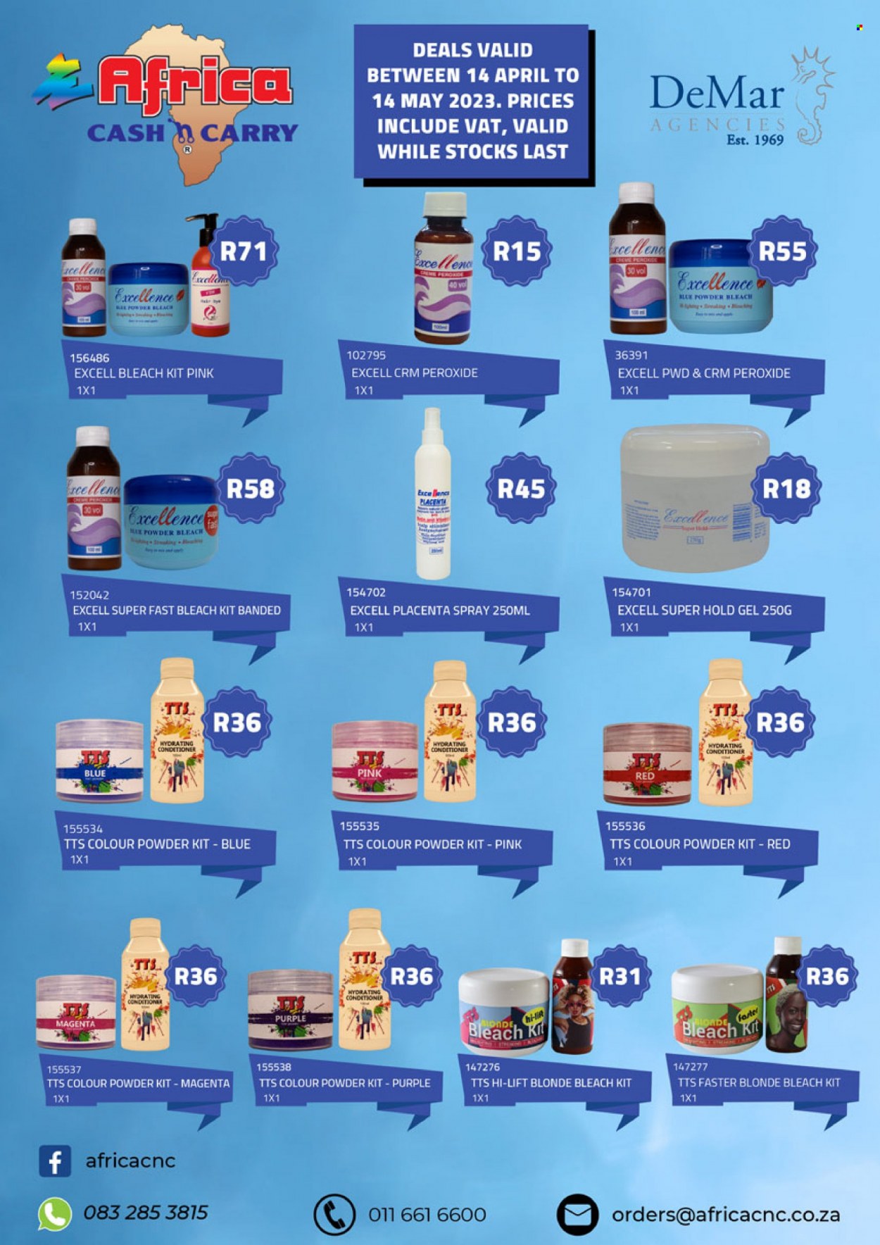 Africa Cash & Carry specials - 14/04/2023 - 14/05/2023. Page 1