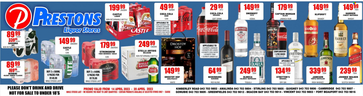 Prestons Liquor Stores specials - 14/04/2023 - 20/04/2023. Page 1