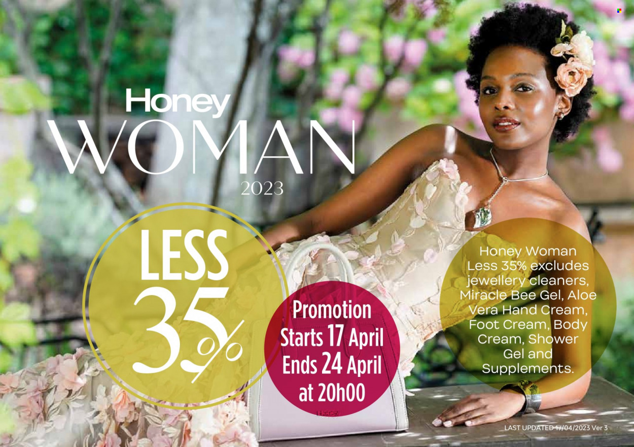Honey specials - 17/04/2023 - 24/04/2023. Page 1