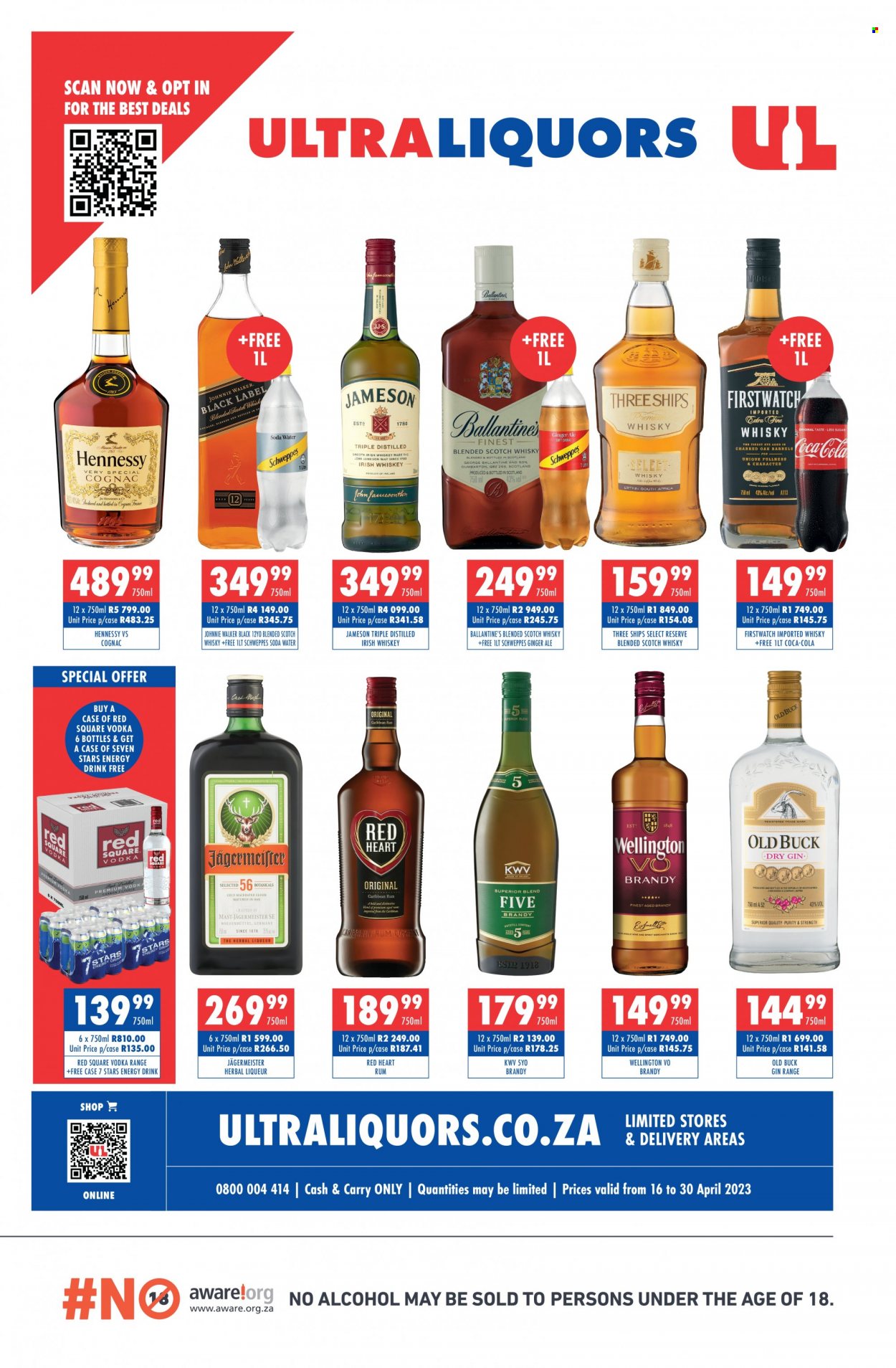Ultra Liquors specials - 16/04/2023 - 30/04/2023. Page 1