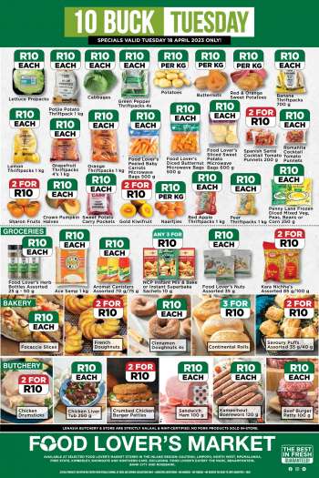 Food Lover's Market catalogue  - 18/04/2023 - 18/04/2023.
