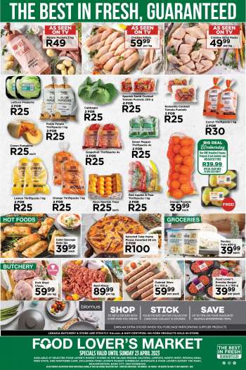 Food Lover's Market catalogue  - 17/04/2023 - 23/04/2023.