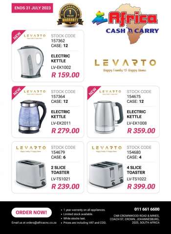 Africa Cash & Carry catalogue  - 17/04/2023 - 31/07/2023.