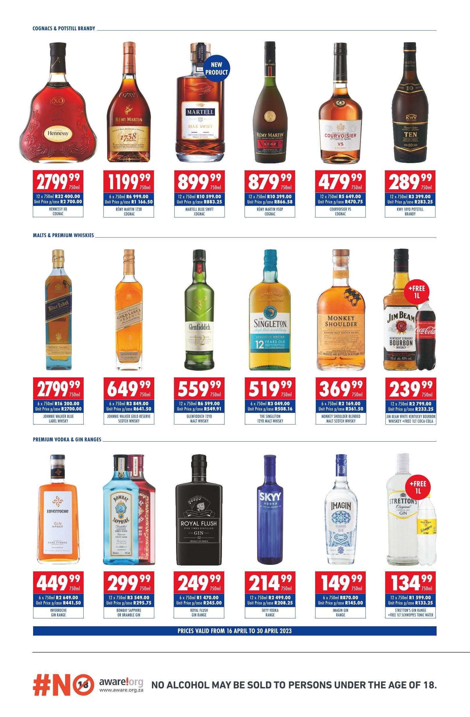 Ultra Liquors specials - 16/04/2023 - 30/04/2023. Page 2