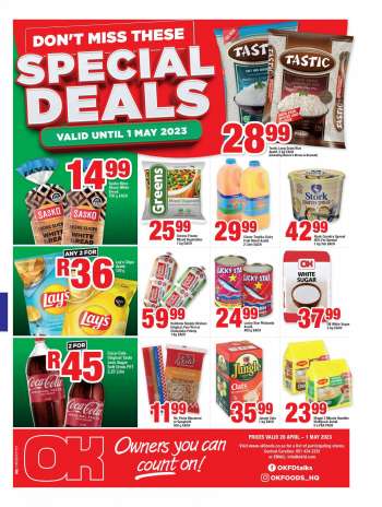 OK Foods catalogue  - 20/04/2023 - 01/05/2023.