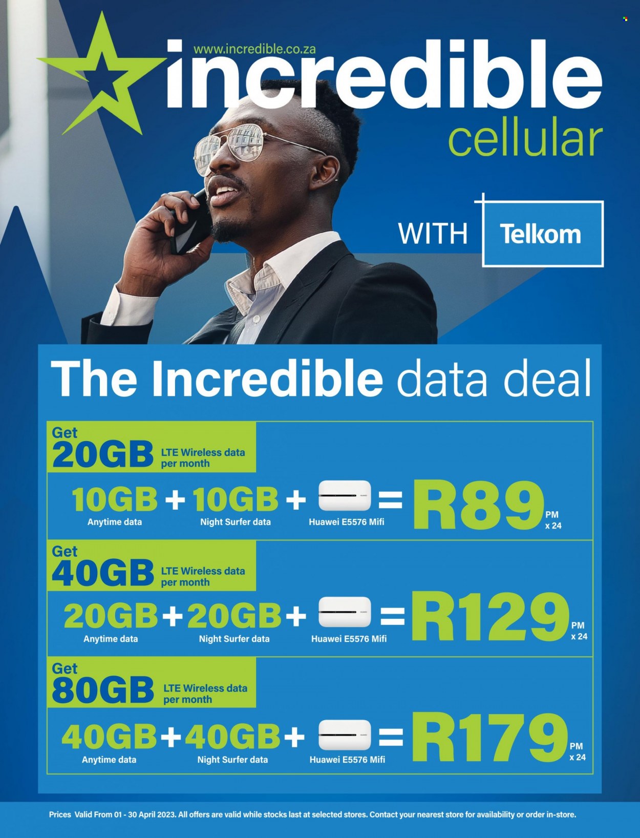 Incredible Connection specials - 01/04/2023 - 30/04/2023. Page 1