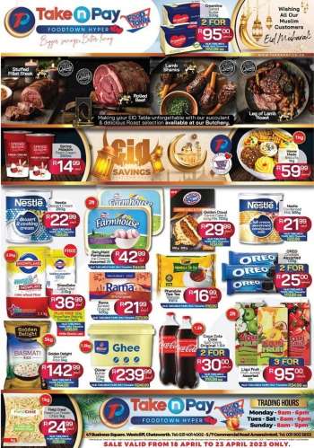 Take n Pay catalogue  - 18/04/2023 - 23/04/2023.