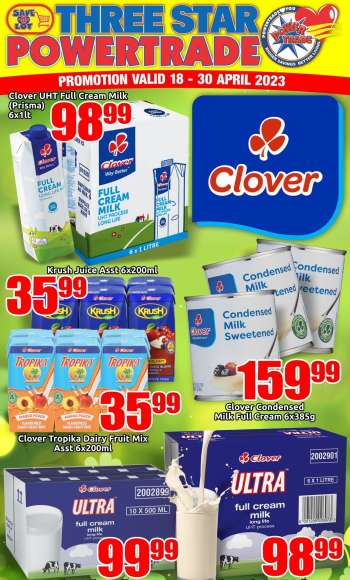 Three Star Cash and Carry catalogue  - 18/04/2023 - 30/04/2023.