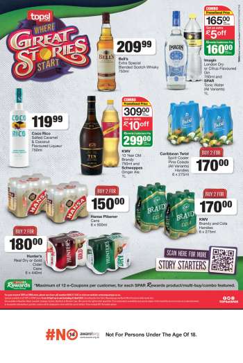 TOPS at SPAR catalogue  - 20/04/2023 - 23/04/2023.