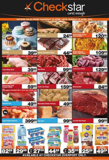 Checkstar catalogue  - 20/04/2023 - 23/04/2023.
