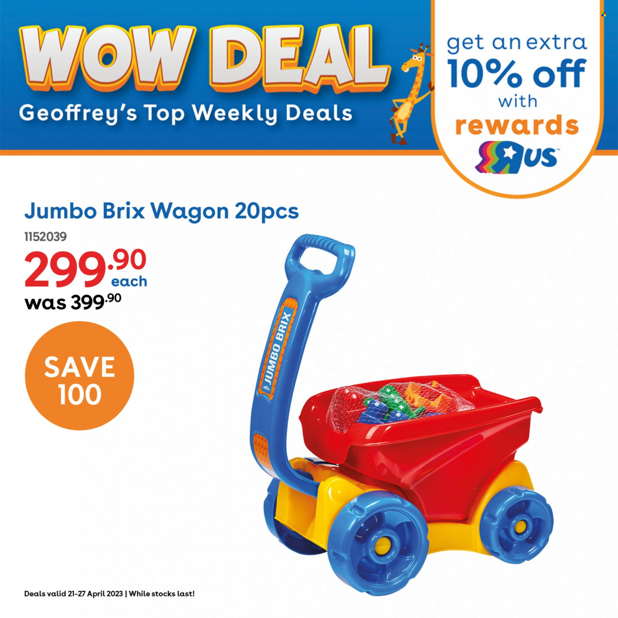 Toys R Us specials - 21/04/2023 - 27/04/2023. Page 5