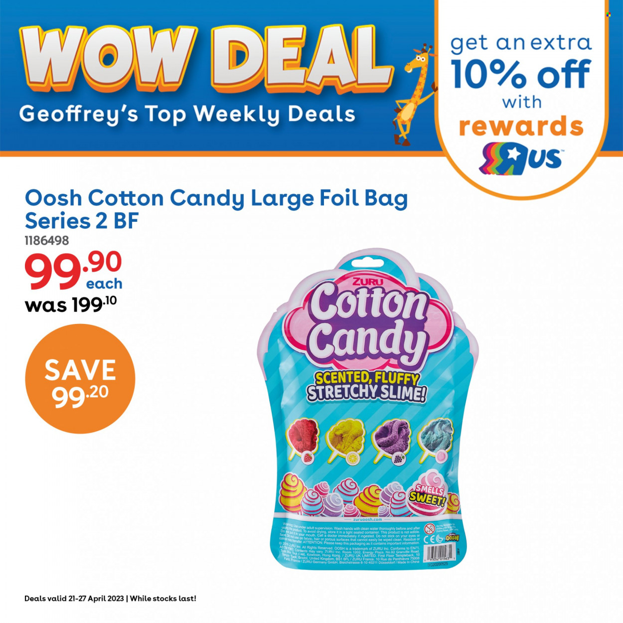 Toys R Us specials - 21/04/2023 - 27/04/2023. Page 8