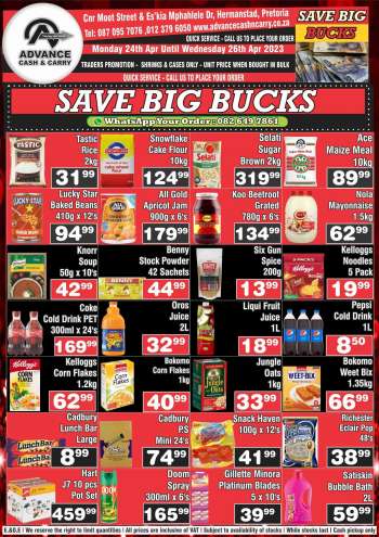 Advance Cash & Carry catalogue  - 24/04/2023 - 26/04/2023.