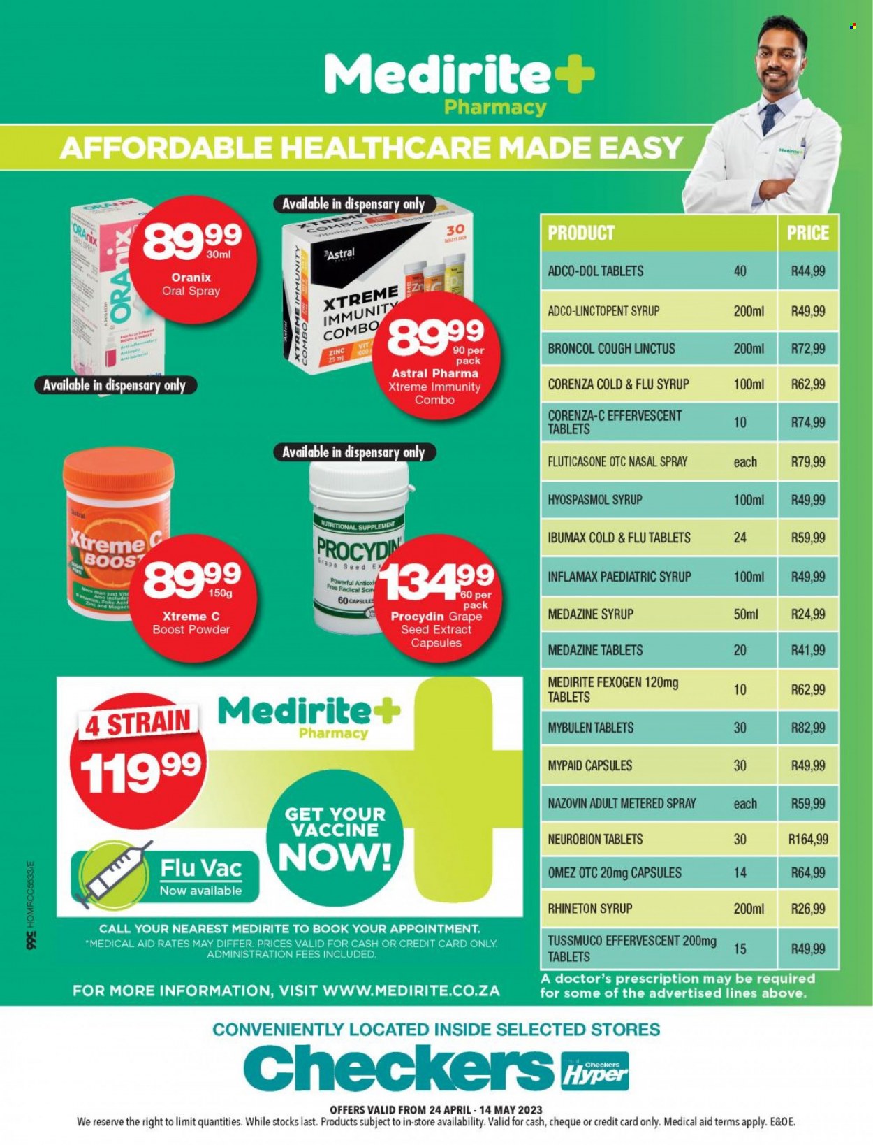 Checkers specials - 24/04/2023 - 14/05/2023. Page 3