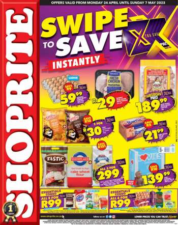 Shoprite catalogue  - 24/04/2023 - 07/05/2023.