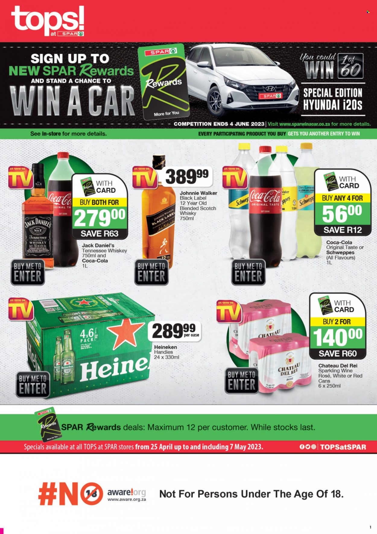 TOPS at SPAR specials - 25/04/2023 - 07/05/2023. Page 1