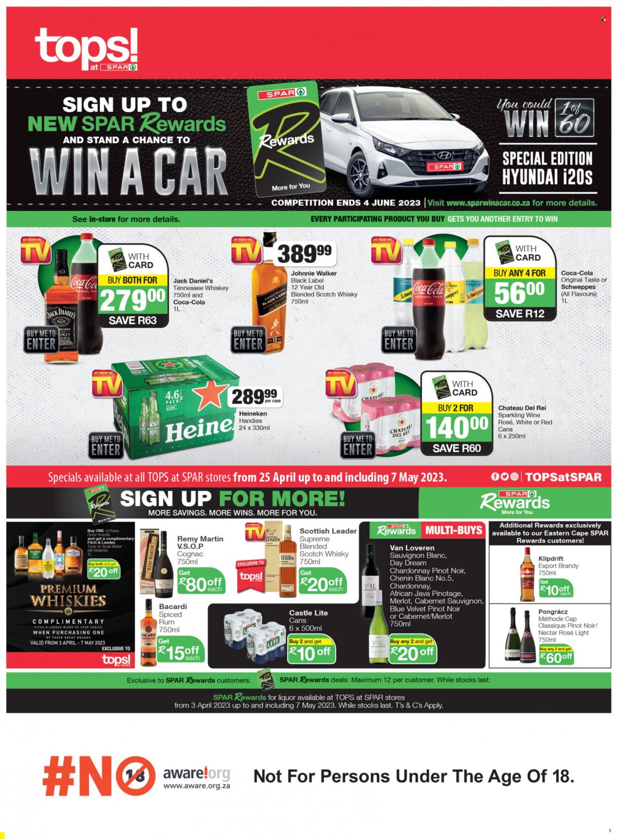 TOPS at SPAR specials - 25/04/2023 - 07/05/2023. Page 1