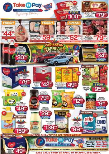Take n Pay catalogue  - 25/04/2023 - 30/04/2023.
