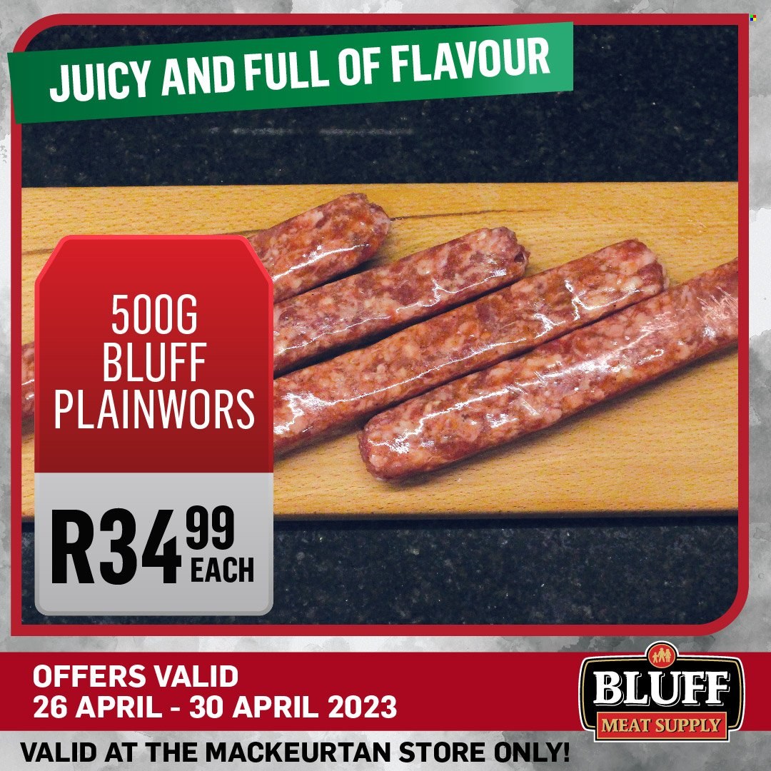 Bluff Meat Supply specials - 26/04/2023 - 30/04/2023. Page 8