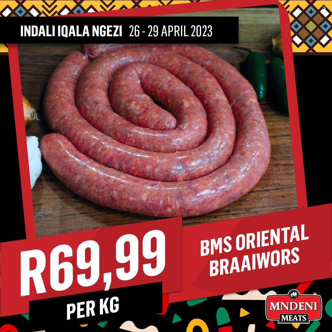 Mndeni Meats specials - 26/04/2023 - 29/04/2023. Page 7