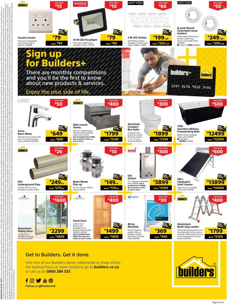 Builders specials - 25/04/2023 - 22/05/2023. Page 4