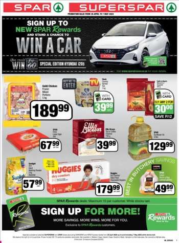 SPAR catalogue  - 25/04/2023 - 07/05/2023.