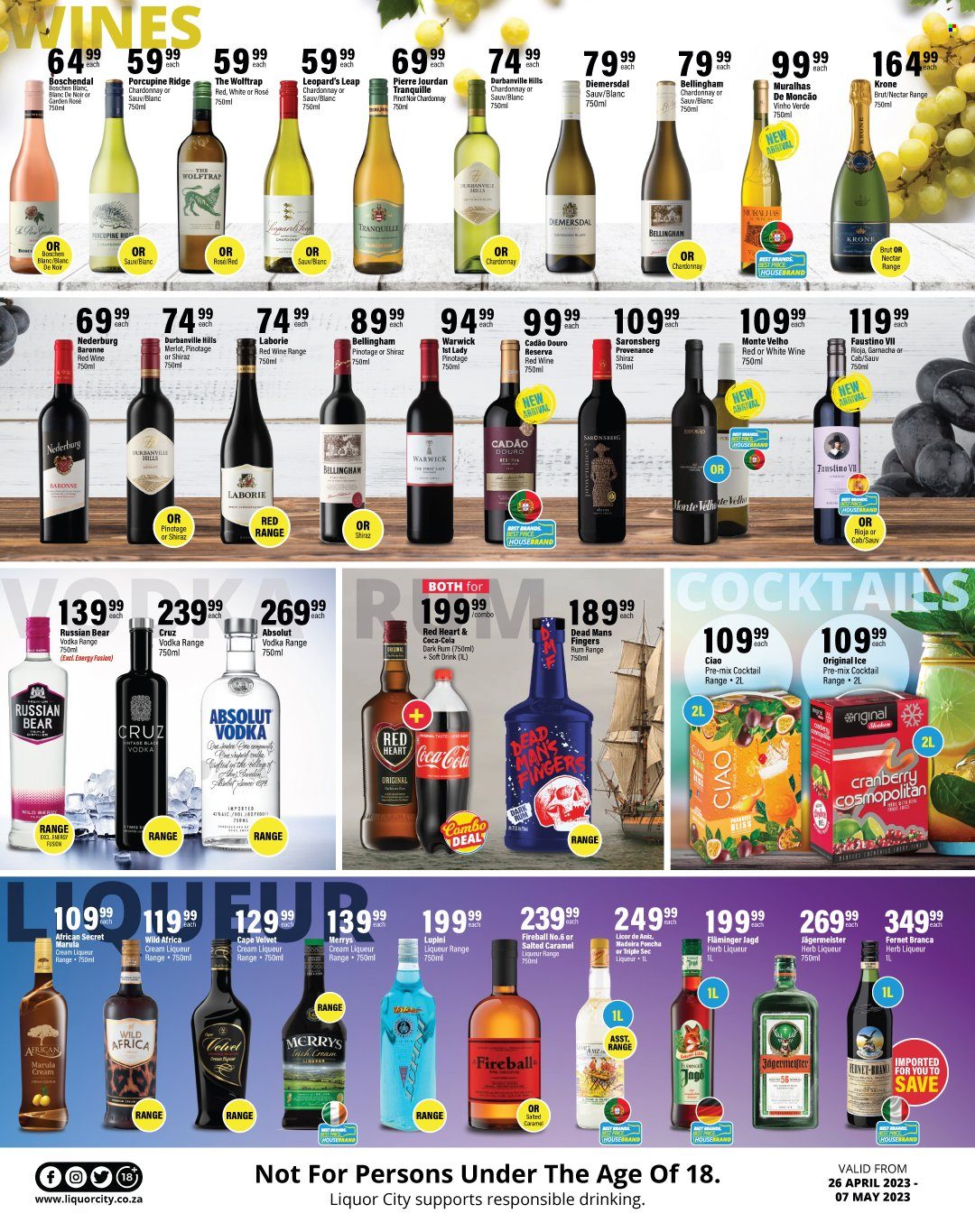 Liquor City specials - 26/04/2023 - 07/05/2023. Page 3