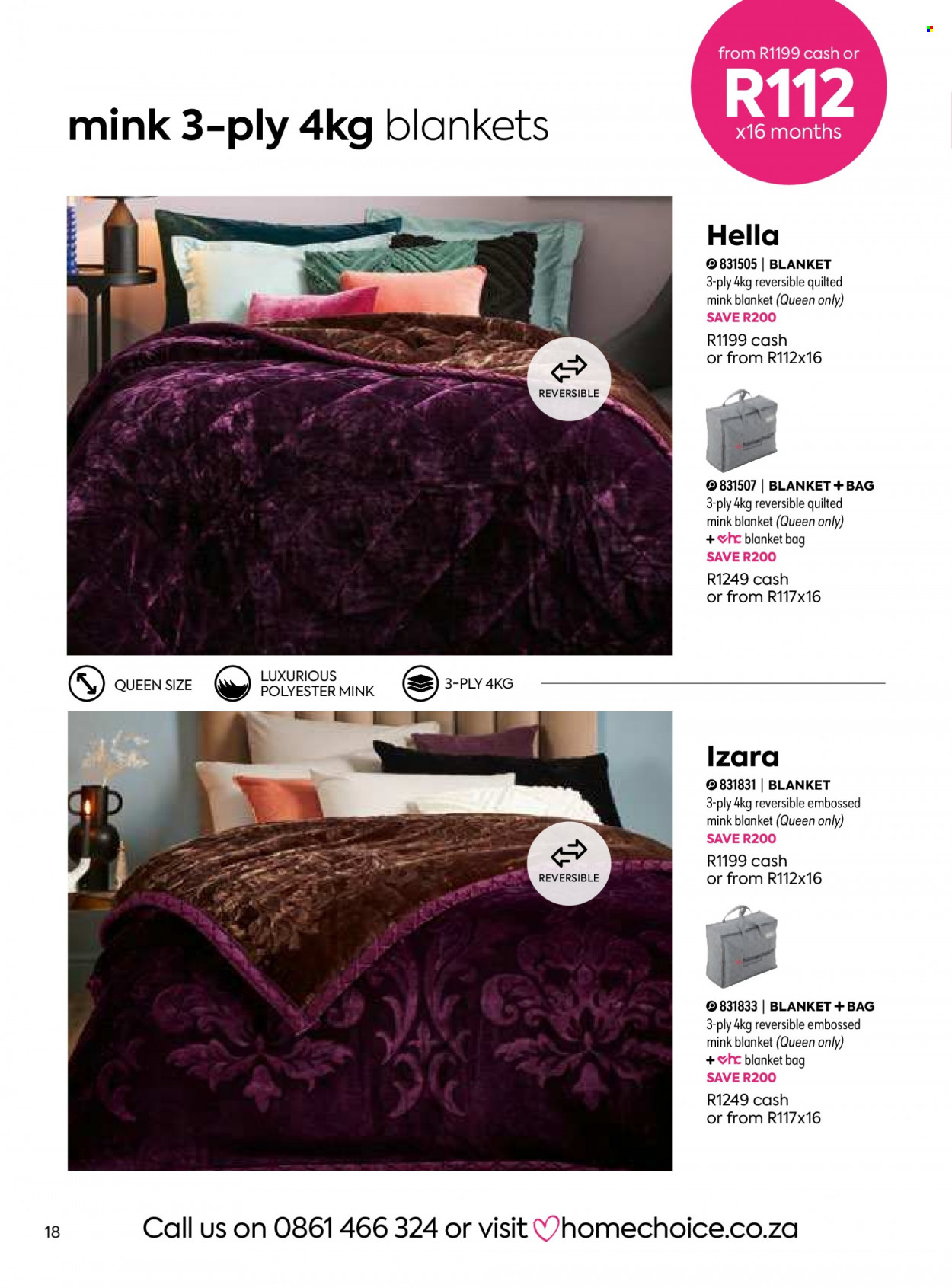 HomeChoice specials. Page 18