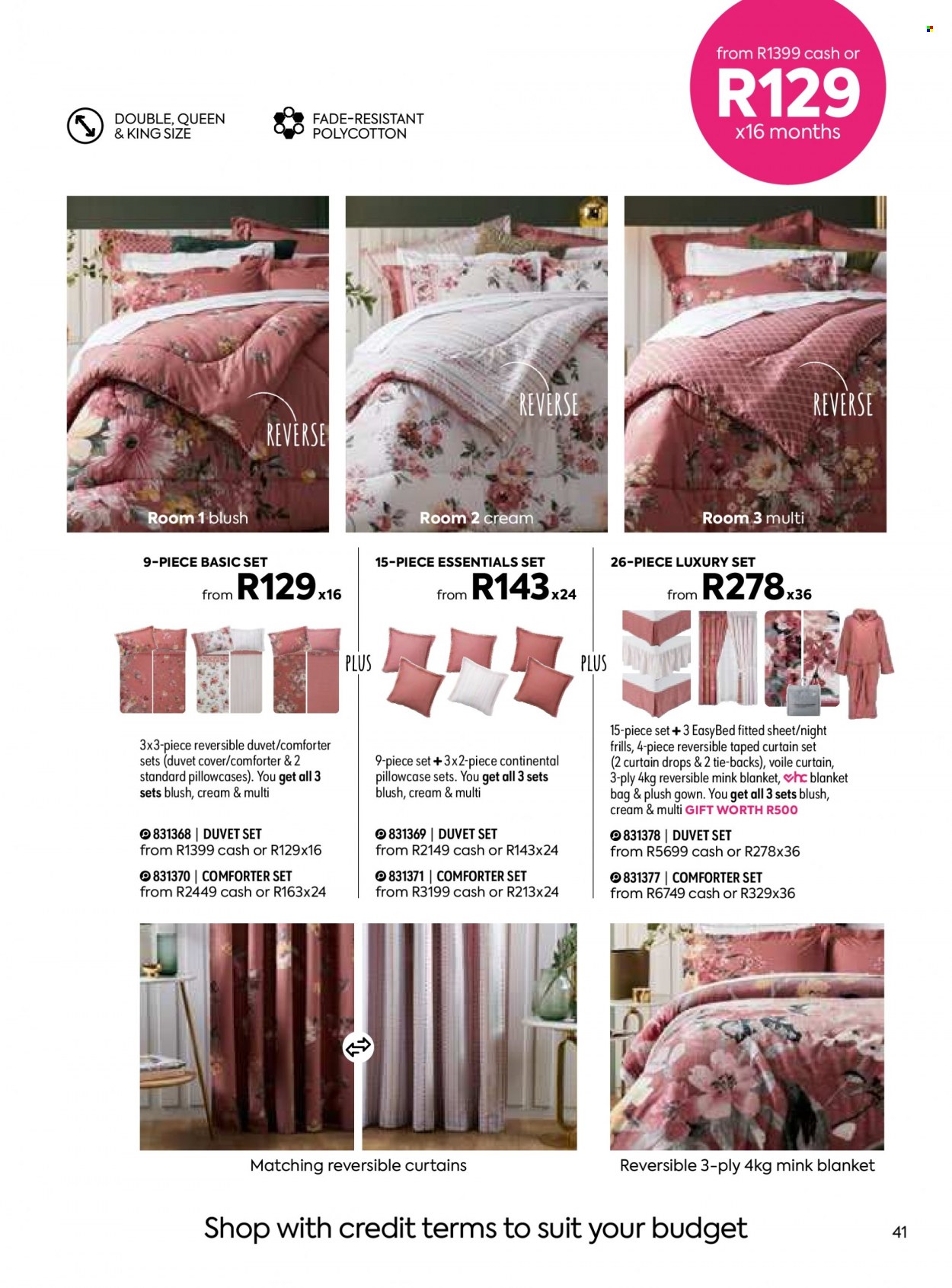 HomeChoice specials. Page 41