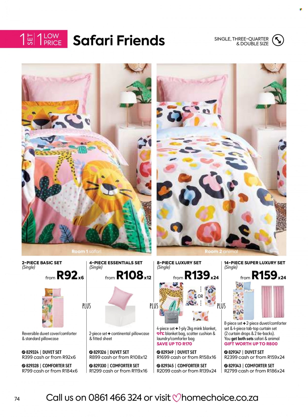 HomeChoice specials. Page 74