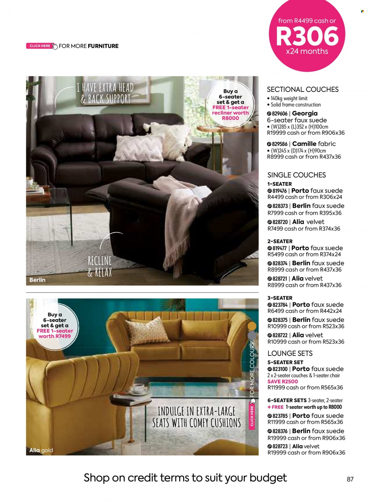 HomeChoice specials. Page 87