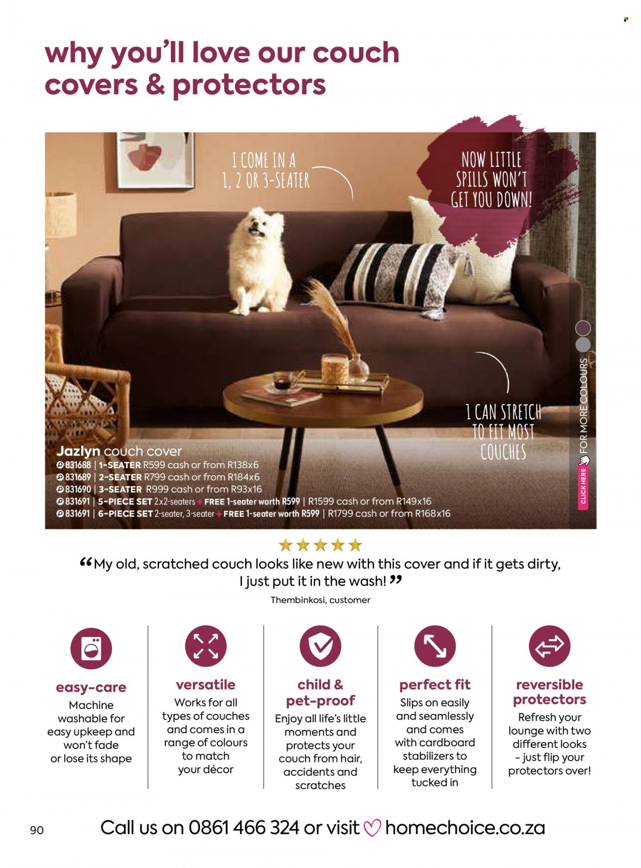 HomeChoice specials. Page 90