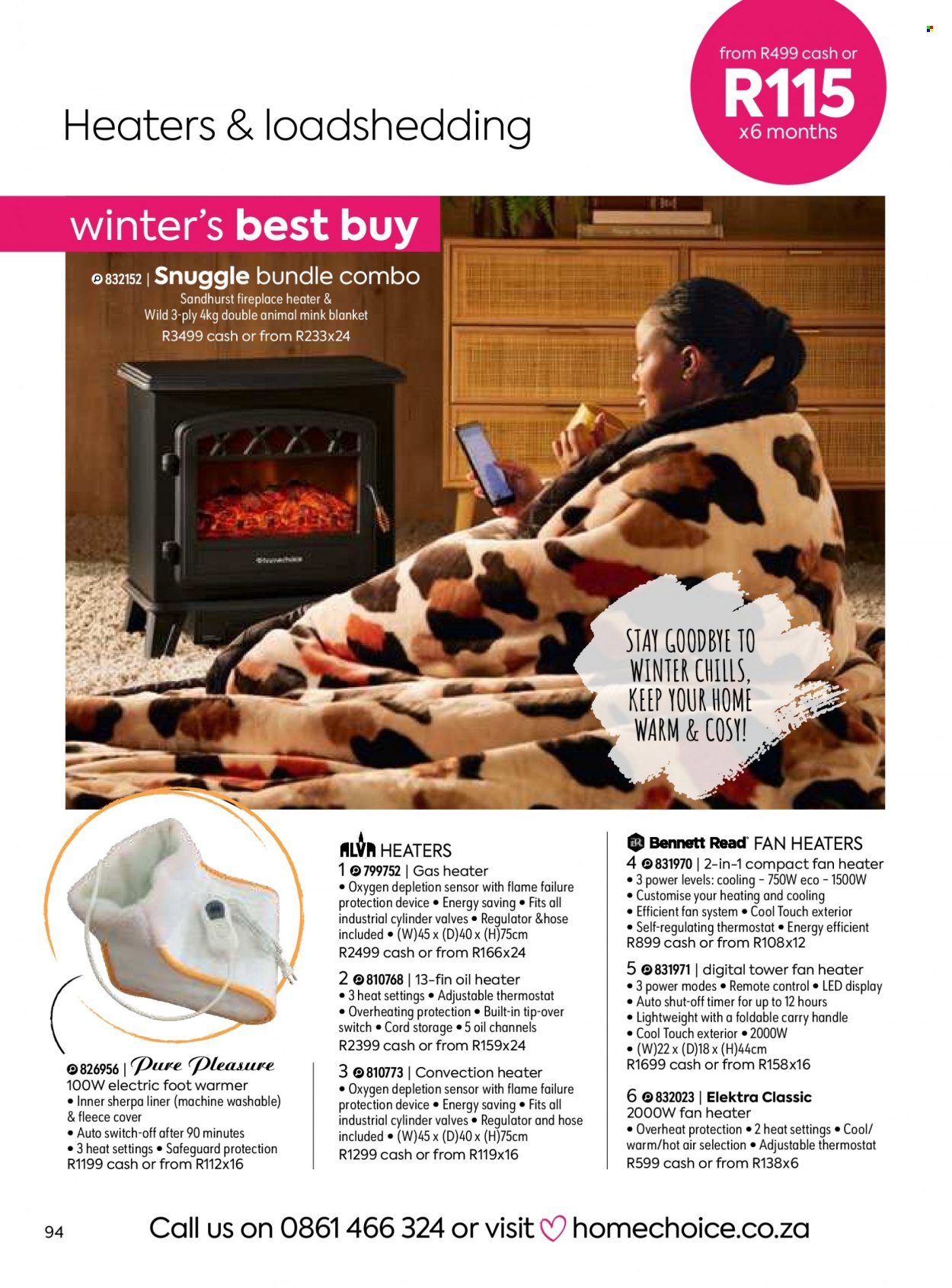 HomeChoice specials. Page 94