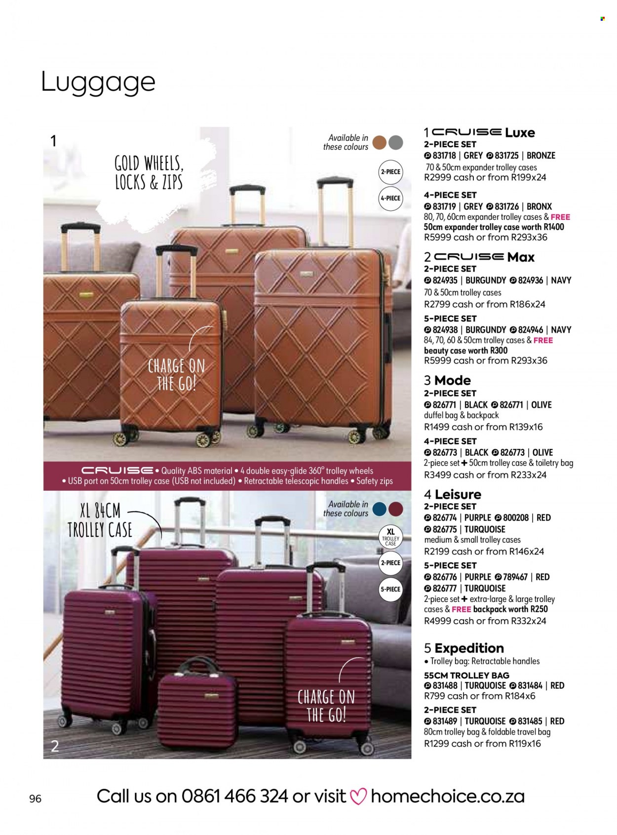 HomeChoice specials. Page 96