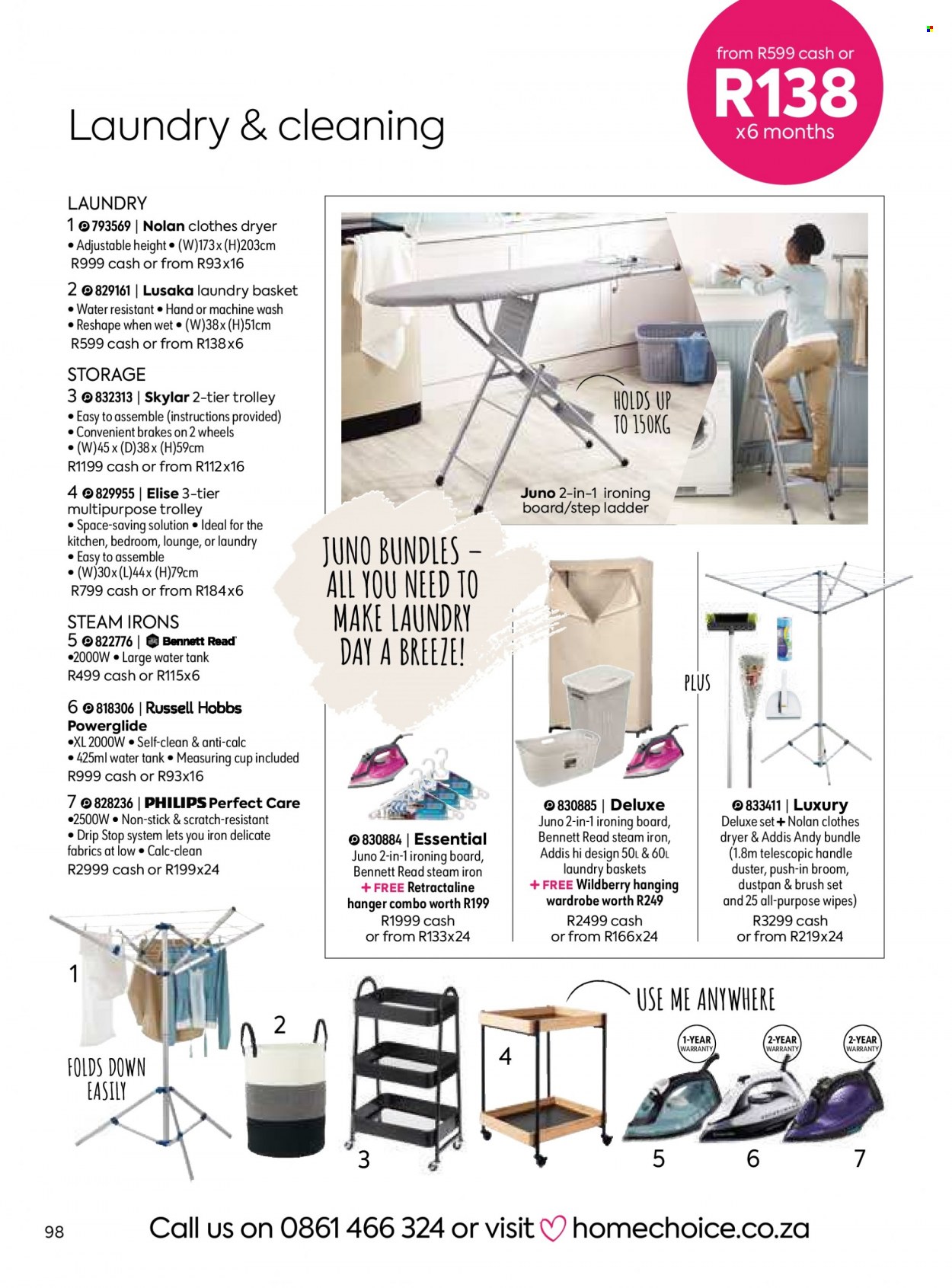 HomeChoice specials. Page 98