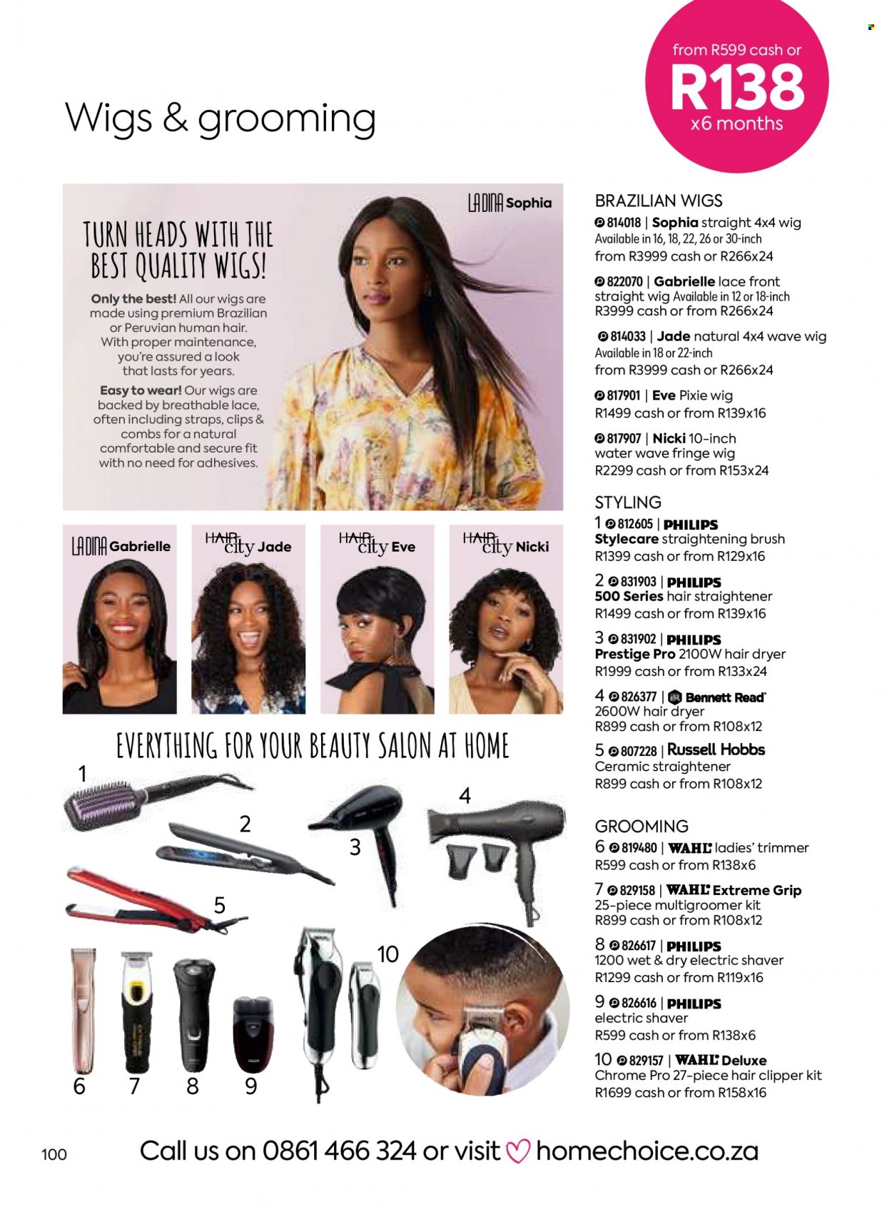 HomeChoice specials. Page 100
