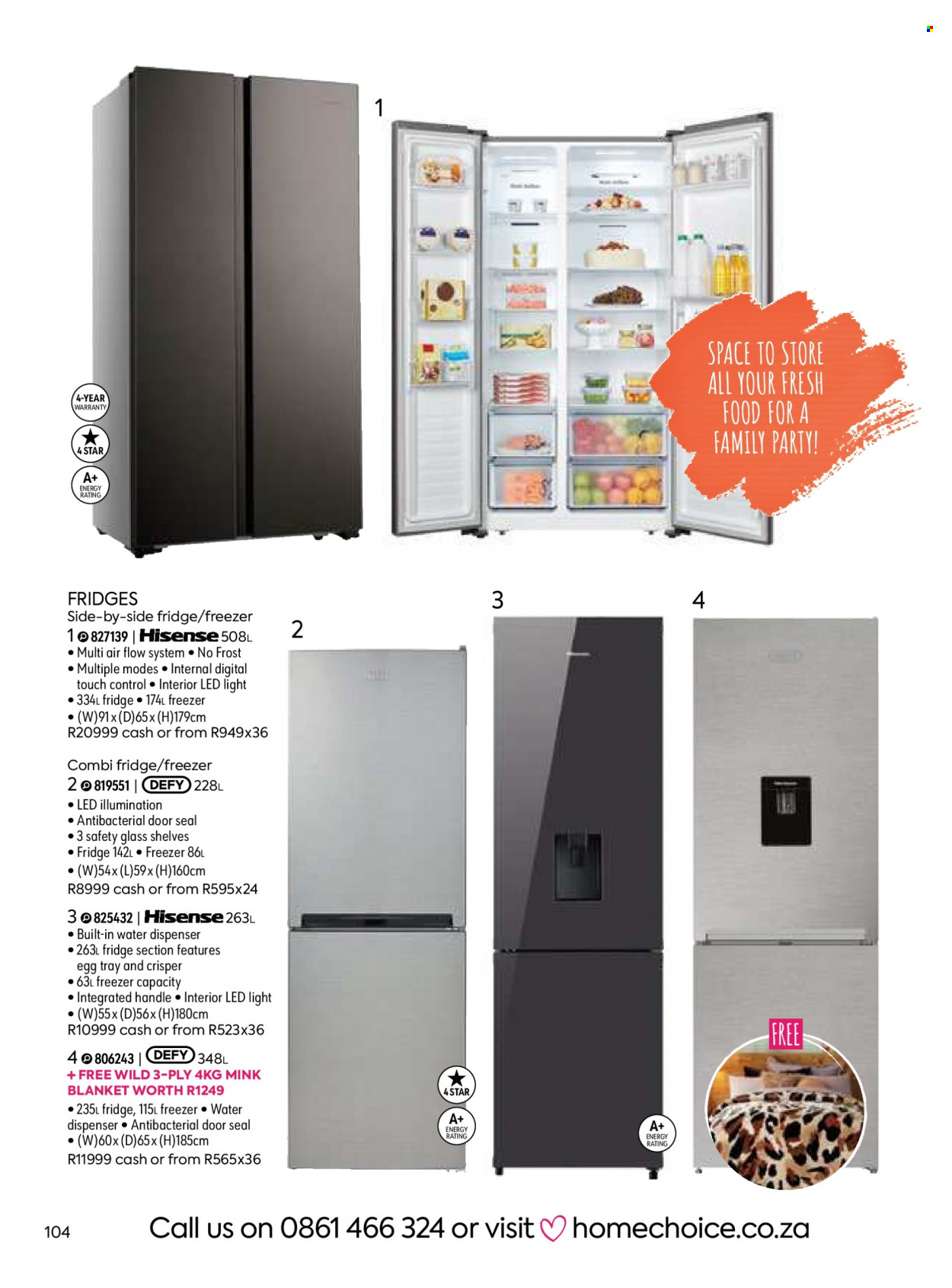 HomeChoice specials. Page 104
