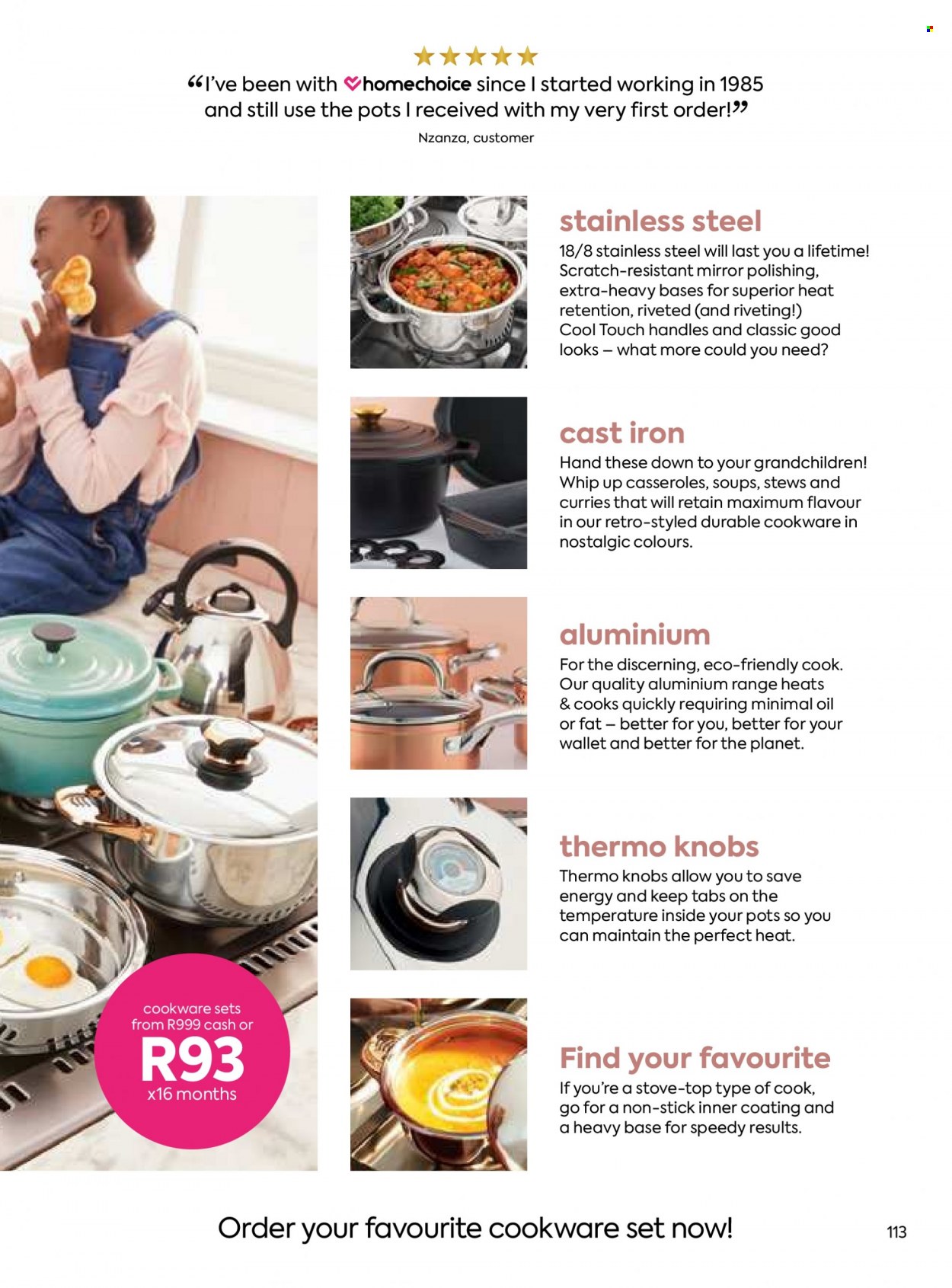 HomeChoice specials. Page 113