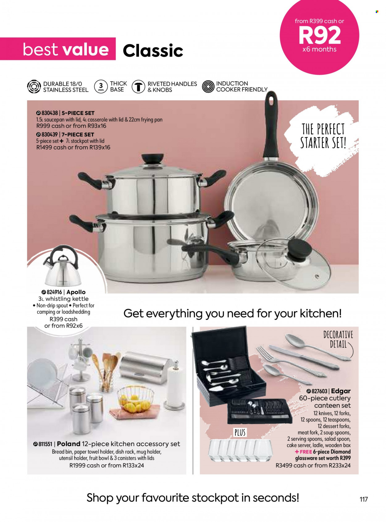 HomeChoice specials. Page 117