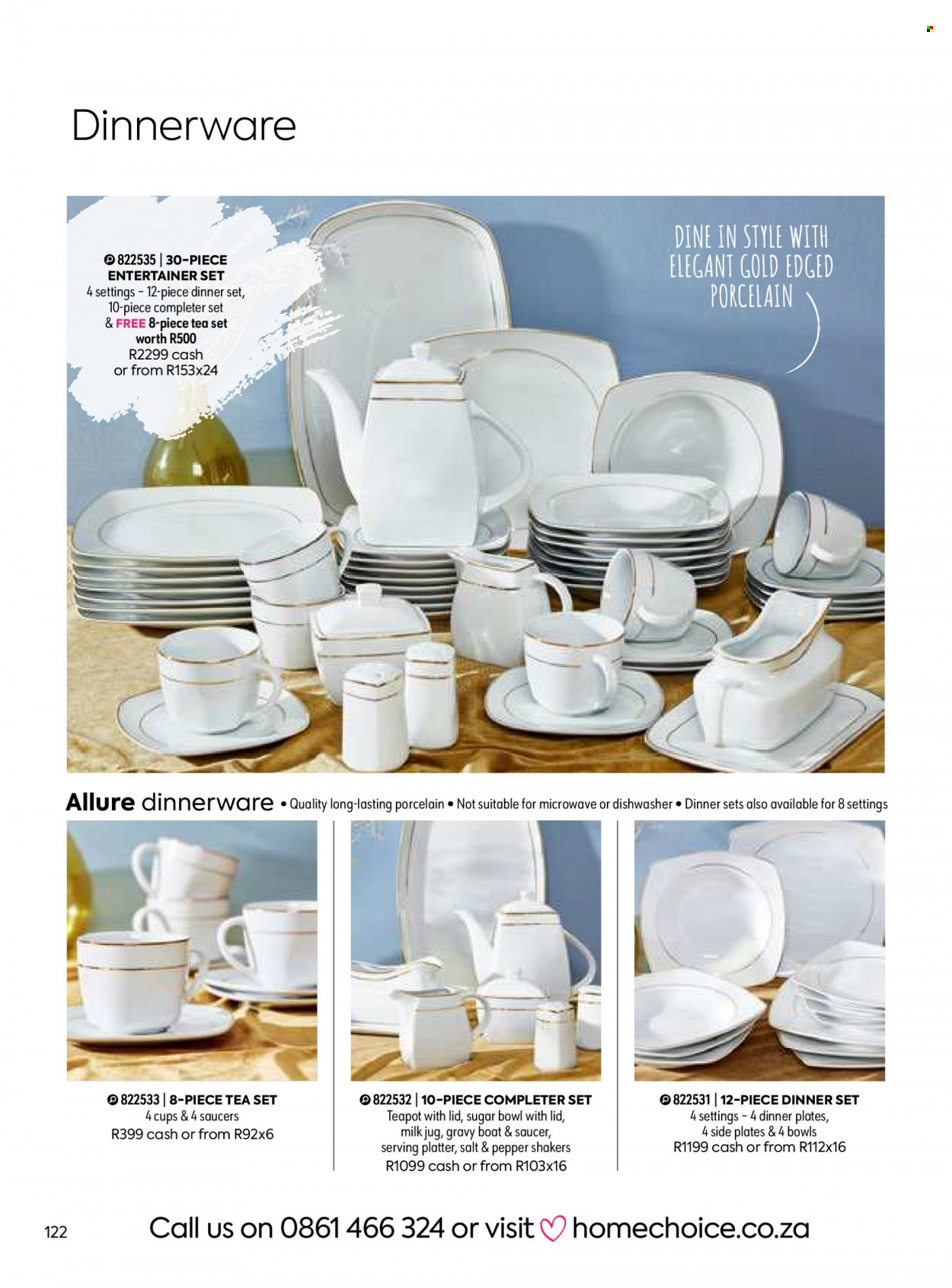 HomeChoice specials. Page 122